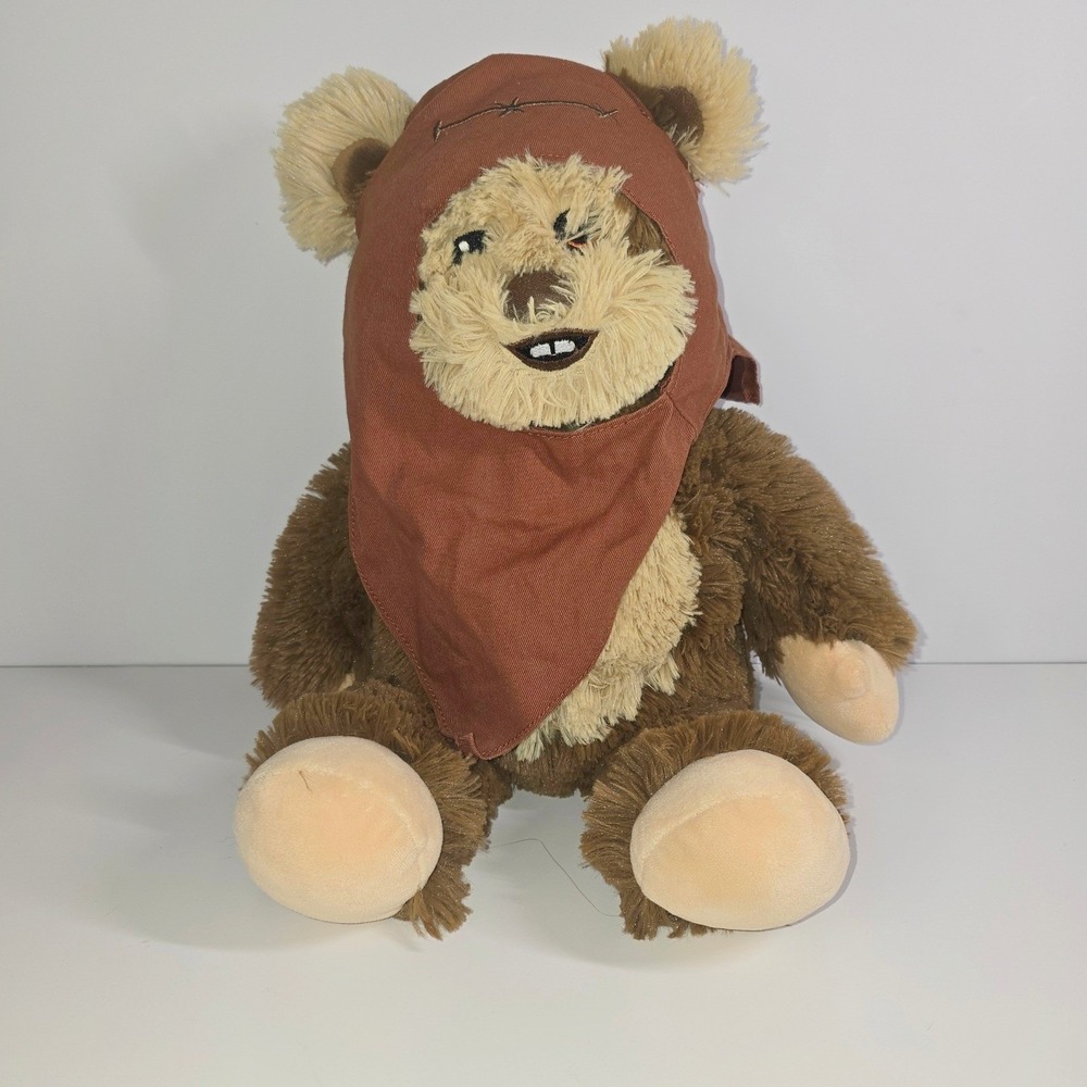Build-A-Bear Star Wars Wicket the Ewok Plush Brown Stuffed Animal 16 inch